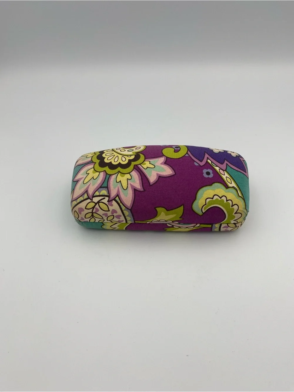 Vera Bradley Purple Floral Hard Eyeglass Case